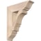 Ekena Millwork Balboa Traditional Smooth Bracket, Douglas Fir, 5 1/2"W x 22"D x 26"H BKT06X22X26BOA01SDF - alternate 1